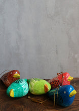Load image into Gallery viewer, Hand-Painted Papier Mache Decorations