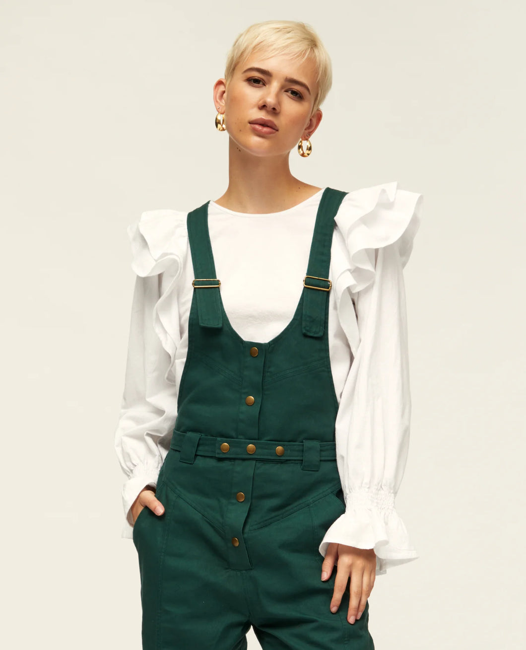 Dhalia Frill Sleeve Blouse