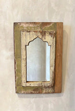 Load image into Gallery viewer, Rustic Wooden Wall Mirror

