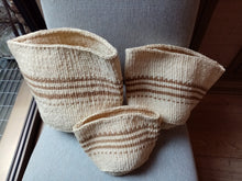 Load image into Gallery viewer, Kenyan Woven Basket Neutral
