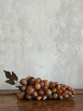 Load image into Gallery viewer, Vintage Stone Cluster of Grapes
