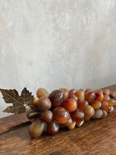 Load image into Gallery viewer, Vintage Stone Cluster of Grapes

