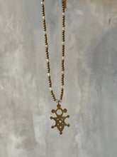 Load image into Gallery viewer, Coptic Necklace Beaded
