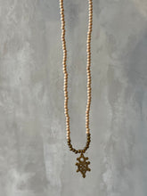 Load image into Gallery viewer, Mala Coptic Necklace Natural Wood
