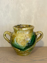 Load image into Gallery viewer, Tamegroute Olive Glazed Pot
