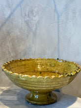 Load image into Gallery viewer, Tamegroute Ceramic Pedestal Bowl

