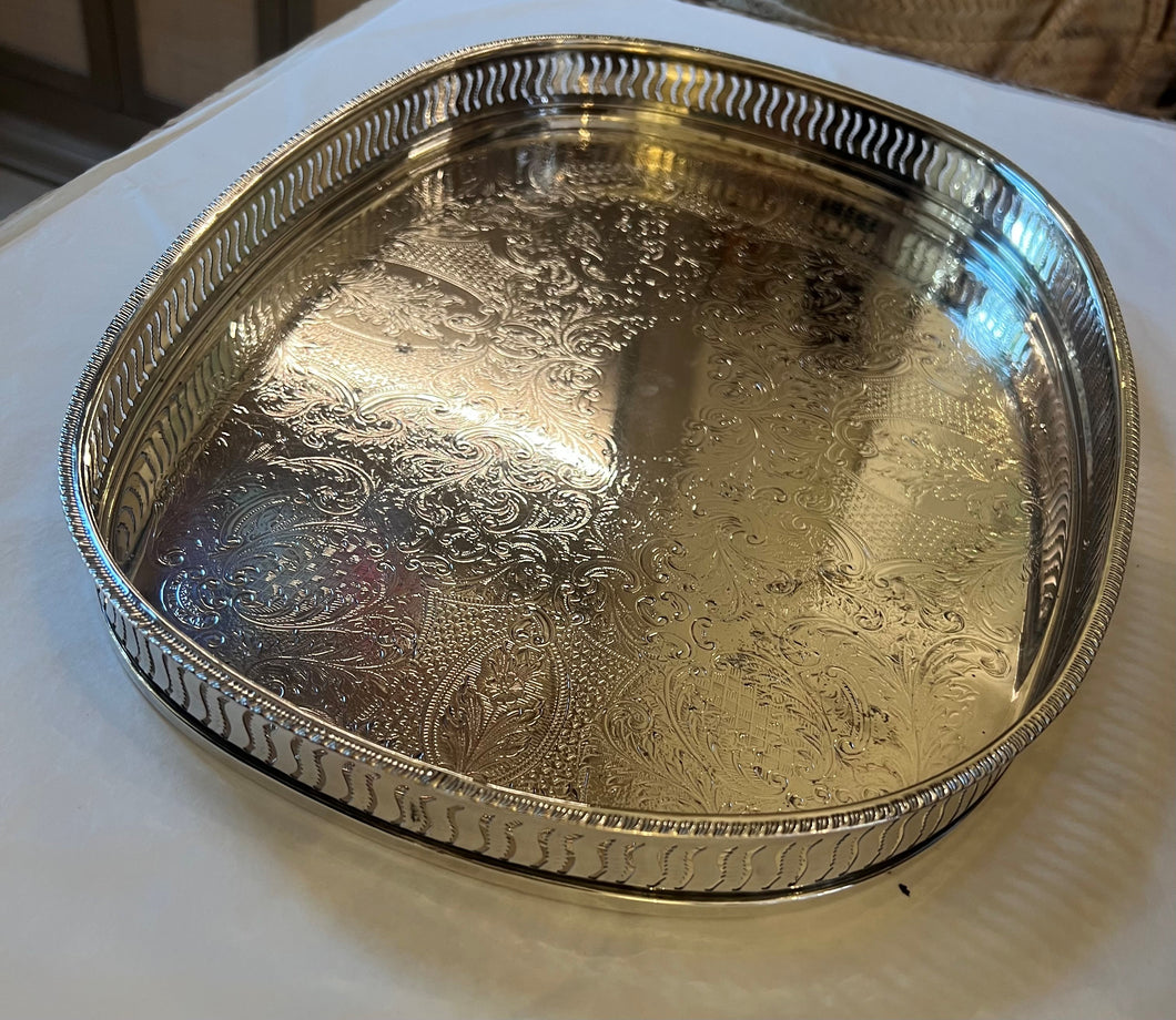 Vintage Silver Tray