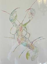 Load image into Gallery viewer, Lobster Watercolour Painting

