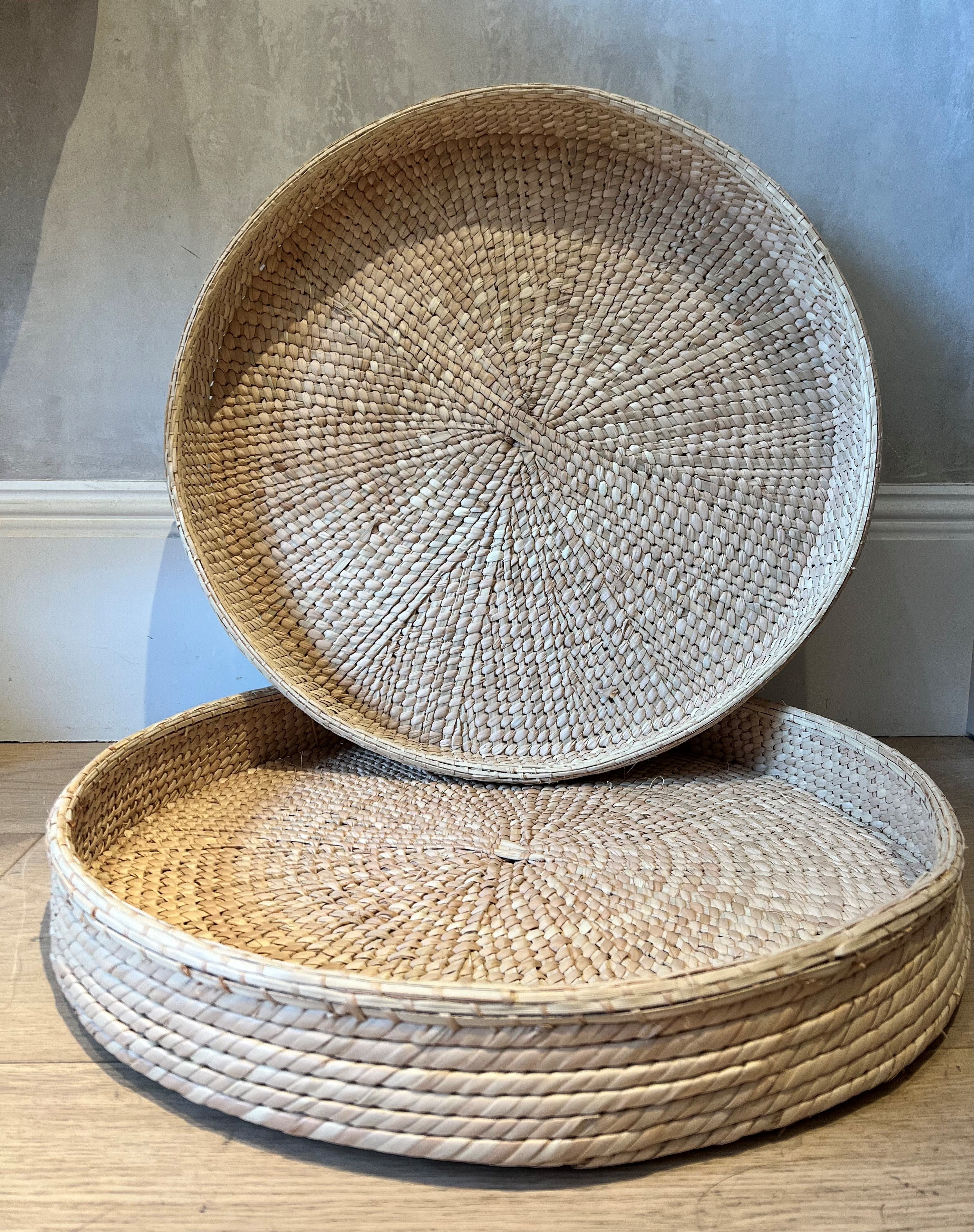 Round Rattan Tray – ND On The Green