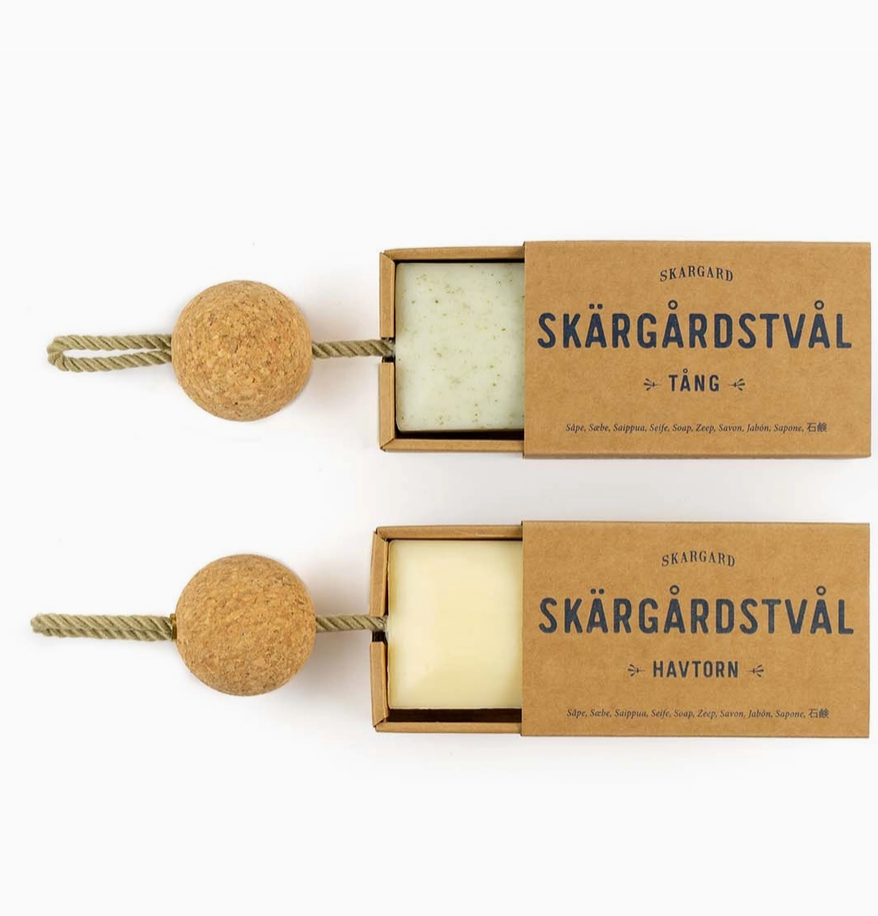 Seabuckthorn Saltwater Soap with Cork