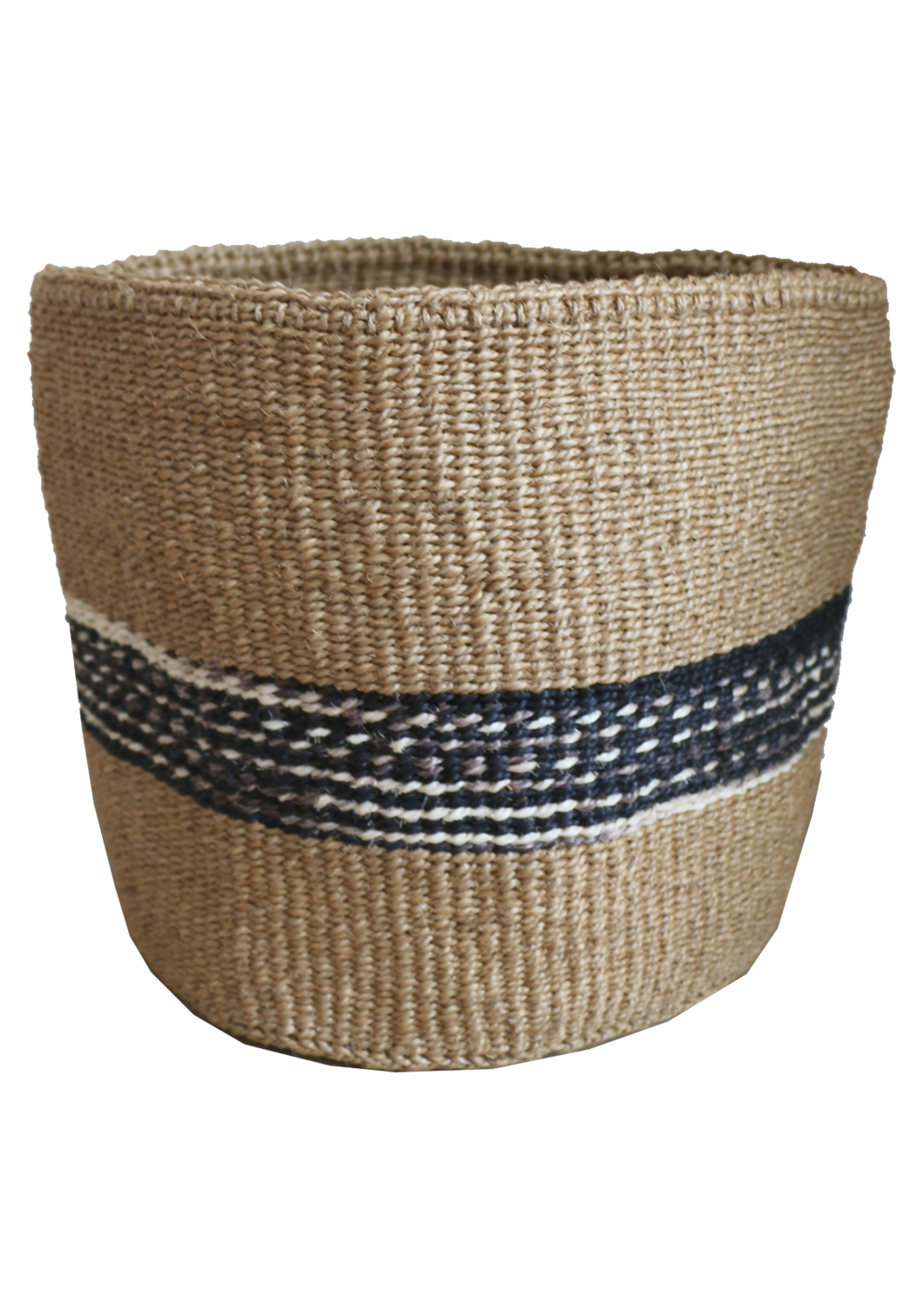 Kenyan Woven Basket, Medium