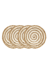 Load image into Gallery viewer, Spiral Woven Coasters
