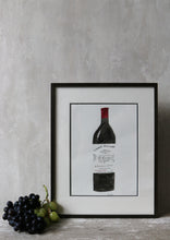 Load image into Gallery viewer, Original Wine Bottle Watercolor By Hamish Alexander - Chateau Chevalbla
