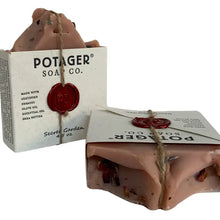Load image into Gallery viewer, Organic Handmade Soap, Secret Garden with Pink Kaolin Clay
