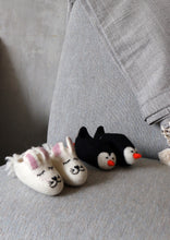 Load image into Gallery viewer, Felt Baby Bootie Christmas Slippers
