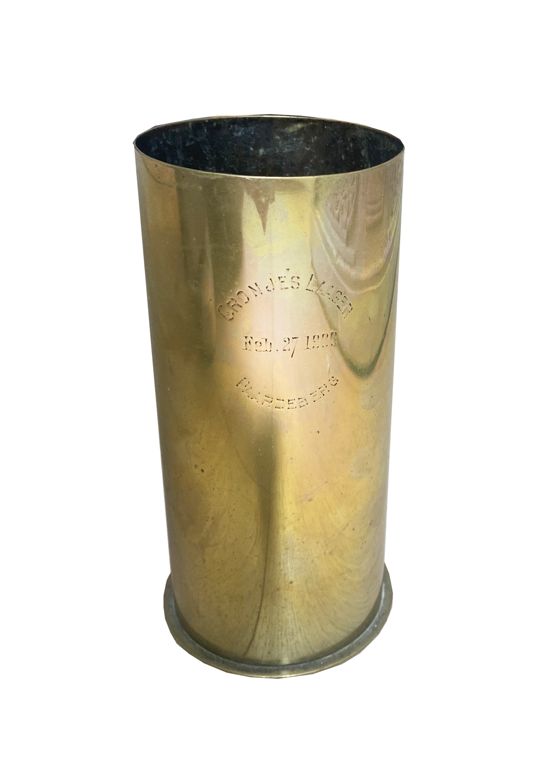 Brass Metal Vase